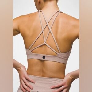 prAna Heavana Everyday Bra Willow Pink L